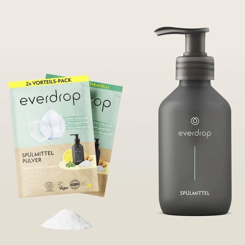 Zrównoważona chemia domowa bez plastiku everdrop