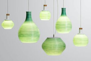 Lampy Ocean Coil z recyklingu plastiku oceanicznego