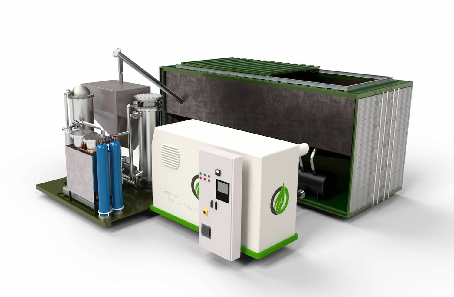 Generator BIO2CHP do wytwarzania energii z biomasy