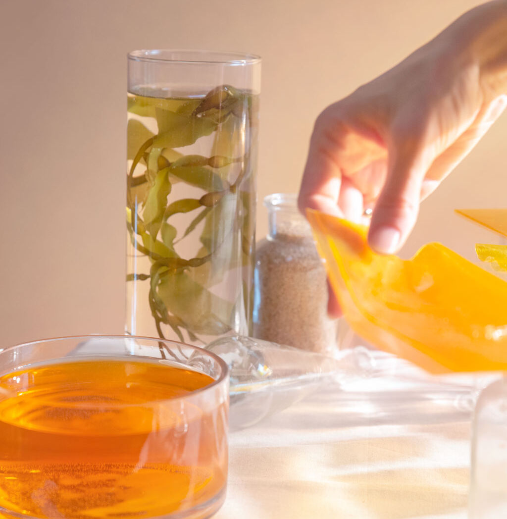 Opakowania z alg morskich i wodorostów SWAY