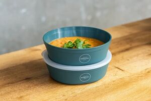 Opakowania wielokrotnego użytku do jedzenia na wynos RECUP & REBOWL