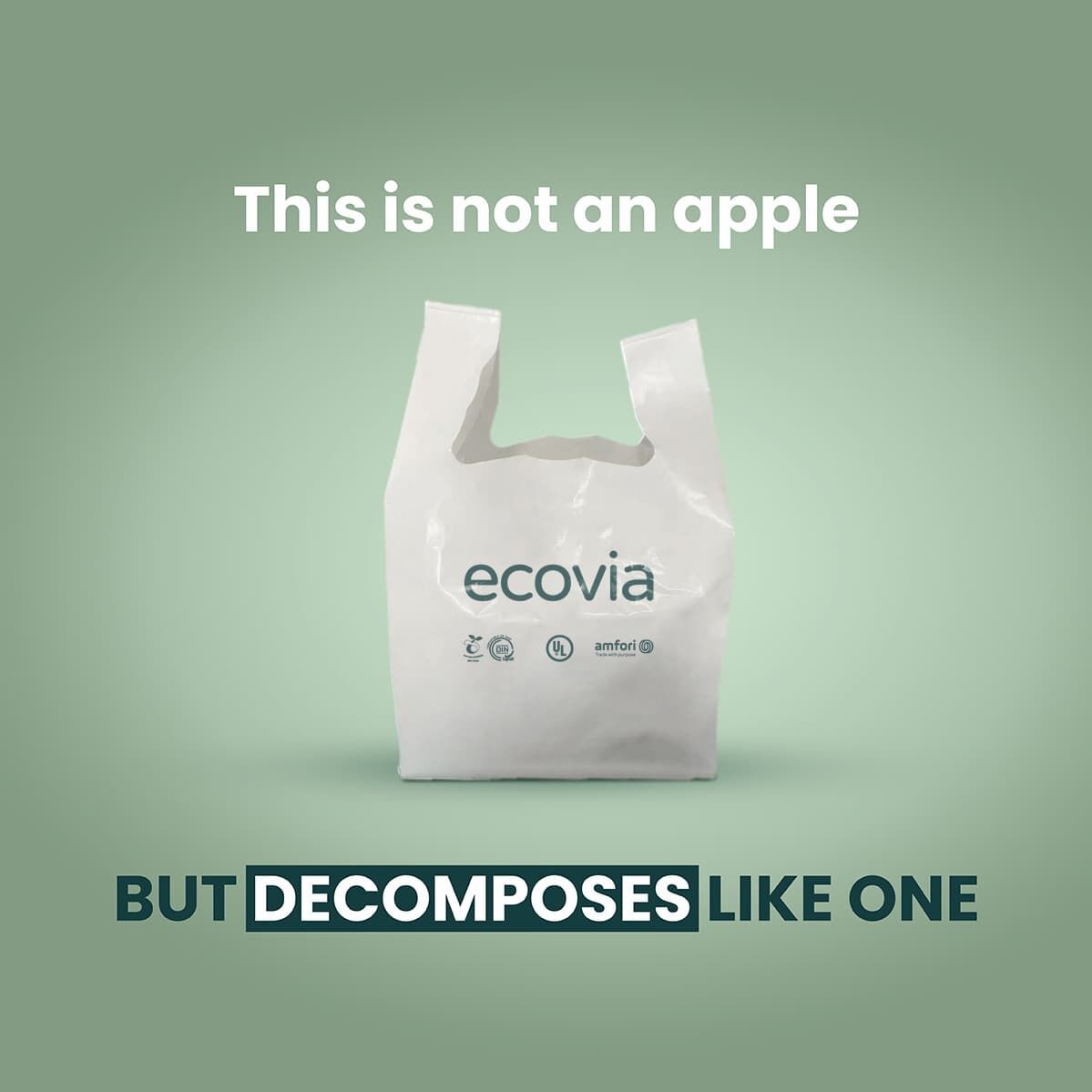 Opakowania kompostowalne z tkanin Ecovia