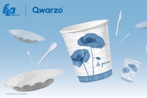 Powłoki barierowe do opakowań z papieru Qwarzo