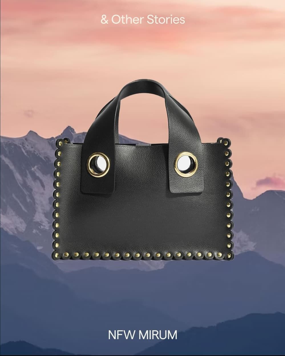 Torebka ze skóry MIRUM marki Other Stories