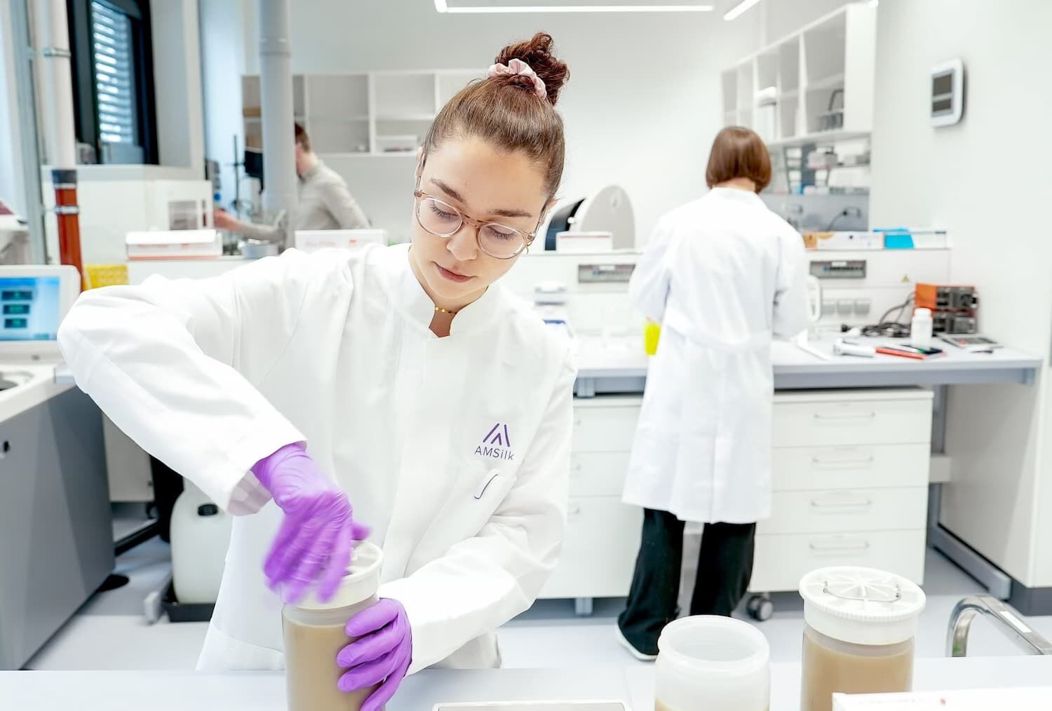 Laboratorium biotechnologiczne AMSilk