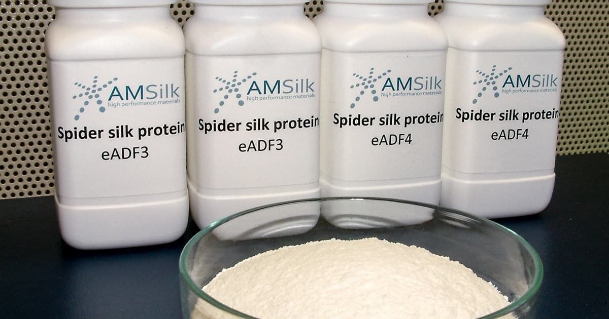 Innowacje materiałowe z białek jedwabiu firmy AMSilk
