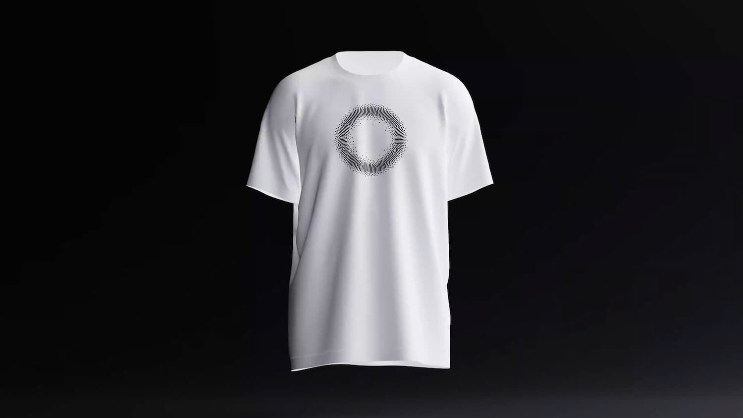 T-shirt marki Goldwin z tkaniny Brewed Protein