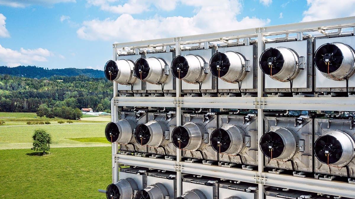 Technologia bezpośredniego wychwytywania CO₂ z powietrza Climeworks