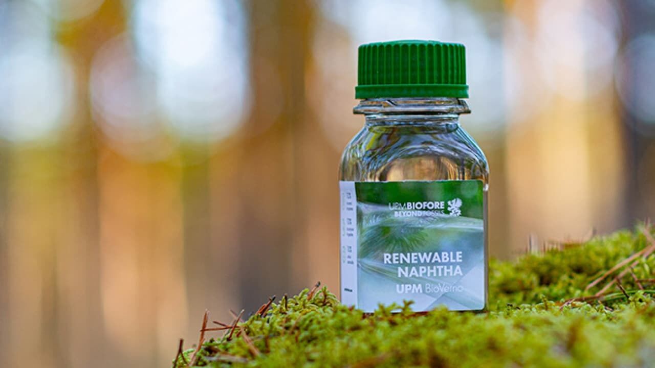 Glikol monoetylenowy marki BioPura produkowany w Niemczech na bazie bioMEG firmy UPM