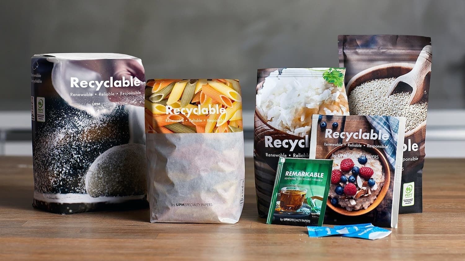 Specjalny papier i etykiety UPM nadające się do recyklingu uzyskały certyfikat kompostowania przemysłowego i domowego
