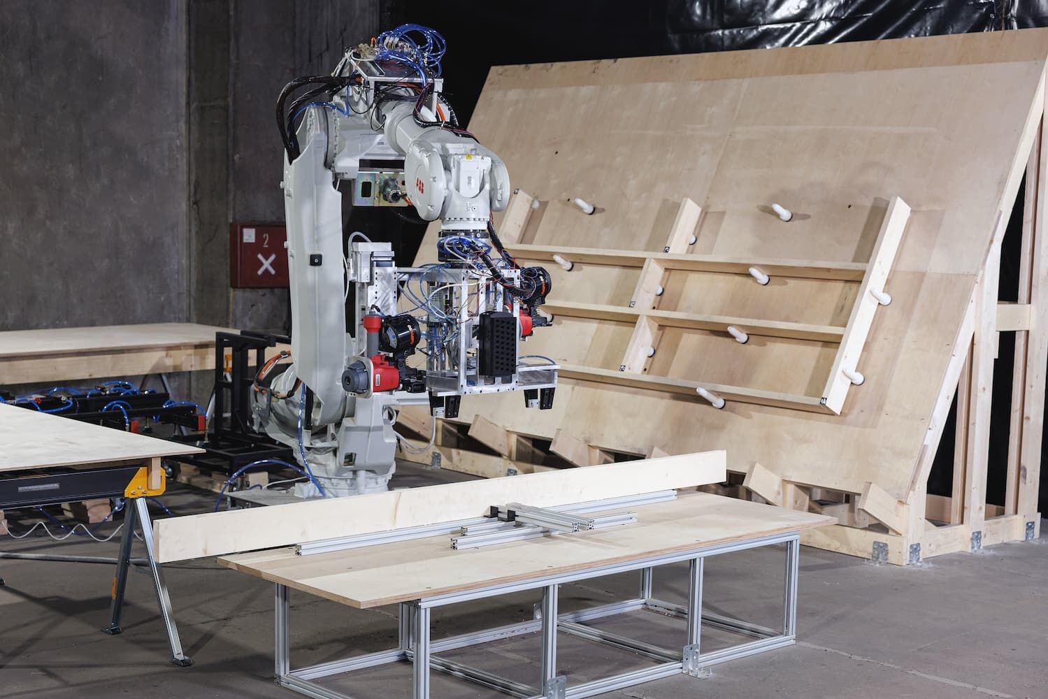 Dom budowany przez robota 