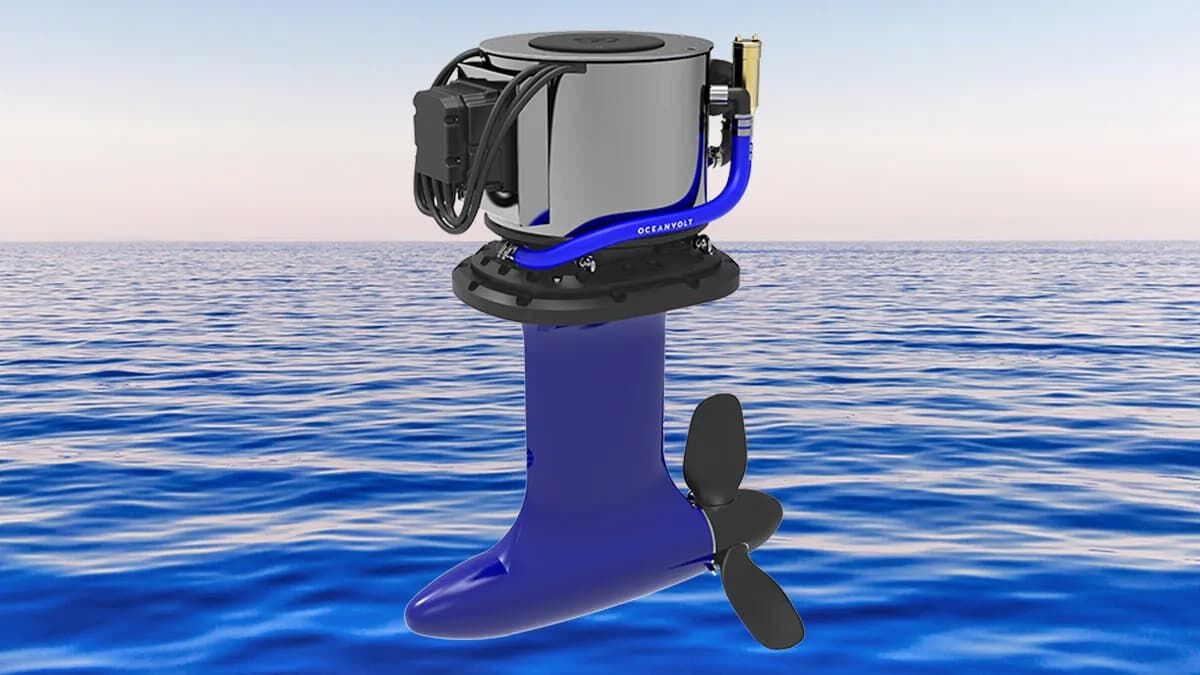 Nowoczesny system napędowy do łodzi Oceanvolt