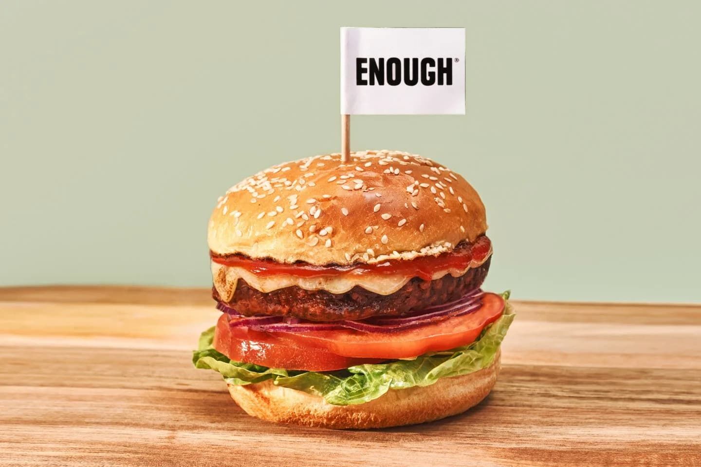 Wegański burger z mykoproteinowego białka Abunda