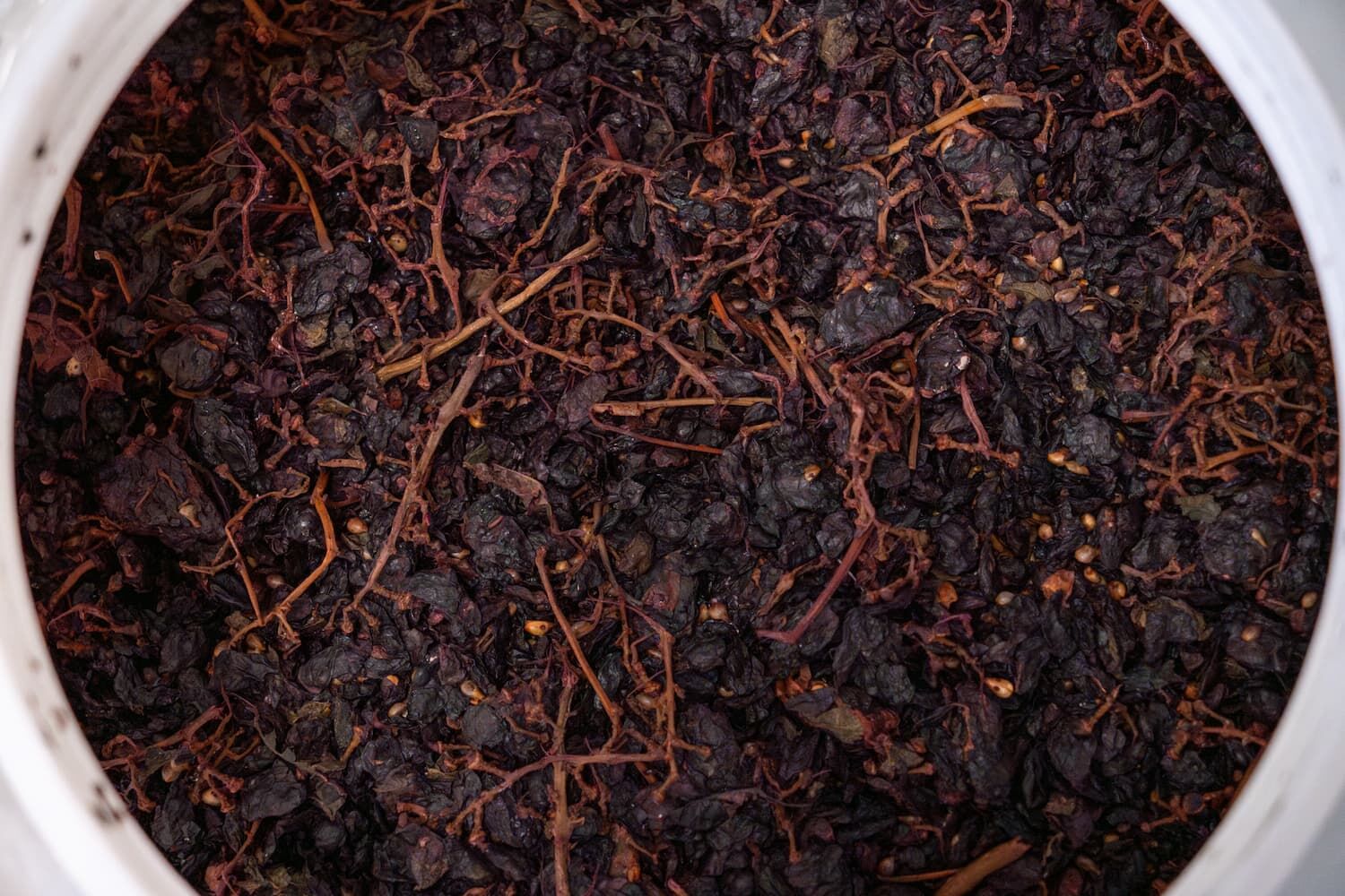 Wytłoki z odpadów winogron do produkcji roślinnej skóry GrapeSkin