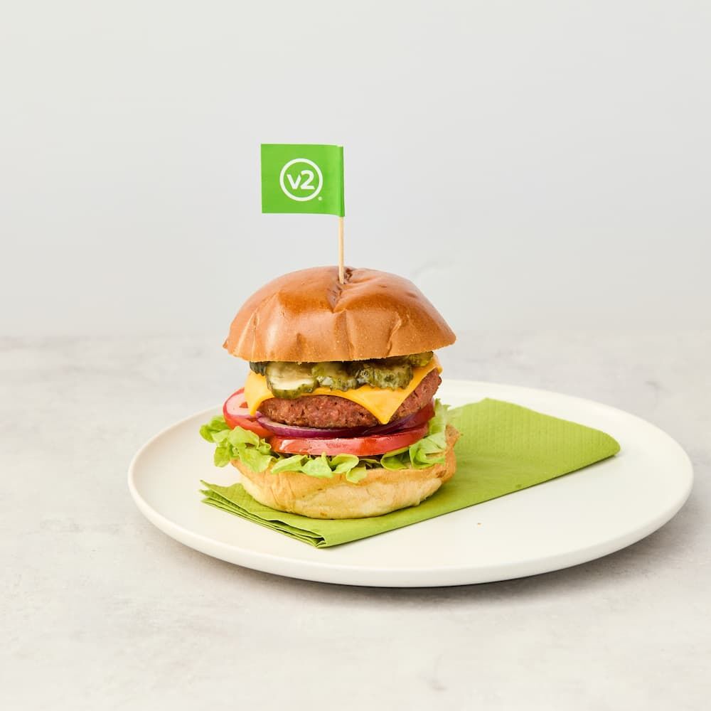 Hamburger plant based z roślin v2food