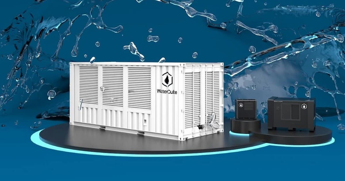 Woda pitna z powietrza WaterCube WaterCube